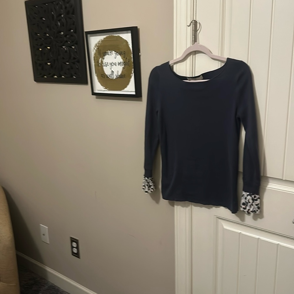 Boatneck Sweater with Ruffle Sleeve